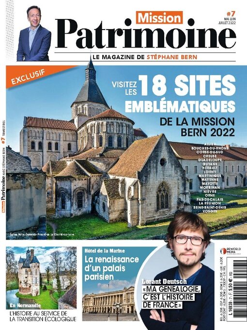 Title details for Mission Patrimoine by Reworld Media Magazines - Available